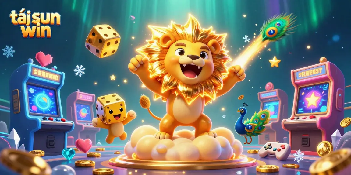 Engage with the vibrant world of gaming and tải sun win amidst colorful machines and dynamic characters.